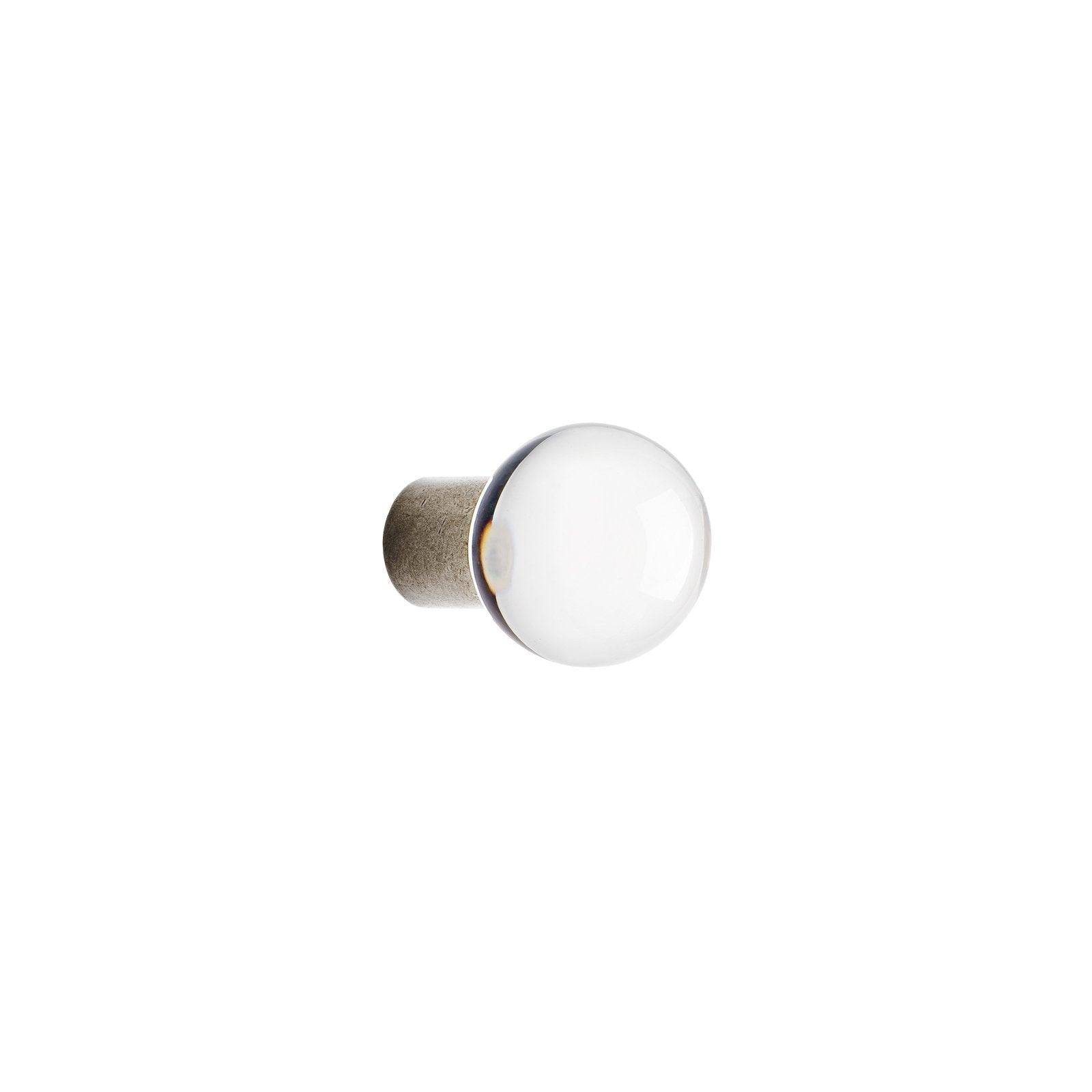 CK155 - 1 3/8" Round Crystal Cabinet Knob