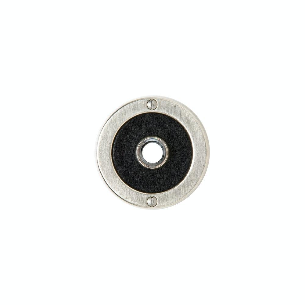 Door Hardware - DBB Door Bell Button E101 Round Designer Escutcheon 3 1/2"