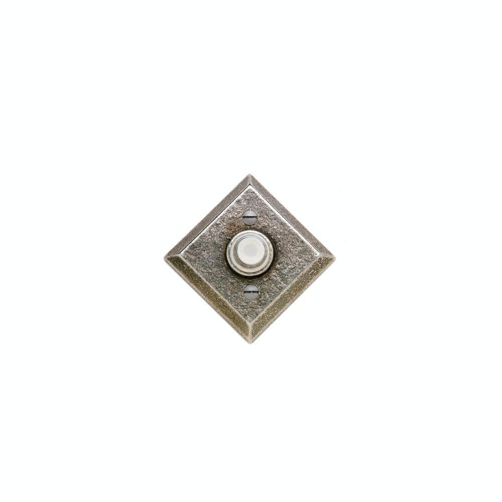 Door Hardware - DBB Door Bell Button E415 Diamond Escutcecheon 3 9/16" X 3 9/16"
