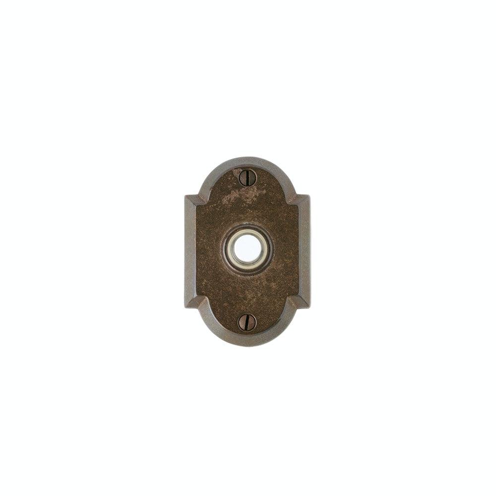 Door Hardware - DBB Door Bell Button E700 Arched Escutcheon 2 1/2" X 3 3/4"