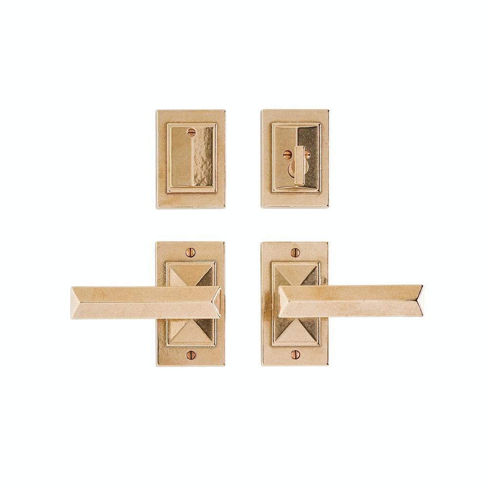 Patio Set - Mack 2 1/2" X 4 1/2" E21005 Patio Dead Bolt/Spring Latch