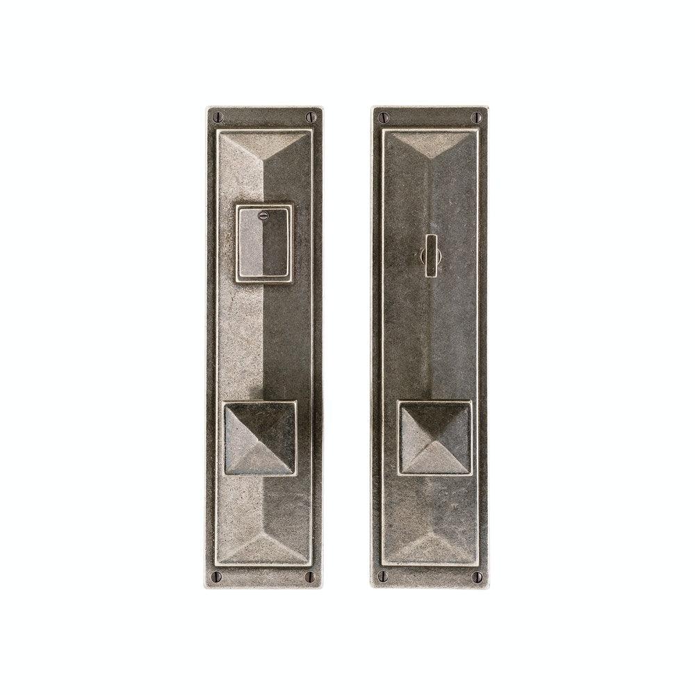 Entry Dead Bolt/Spring Latch - Mack Entry 3 3/4" X 15" E21075-E21063 Dead Bolt / Spring Latch With