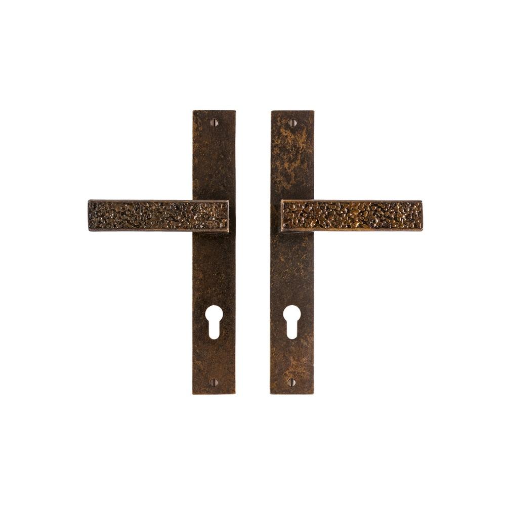 Multipoint Entry - Trousdale 1 3/4" X 11" E30368 Multi-Point Entry Trim With Profile Cylinder, Lever High