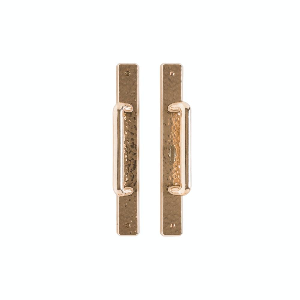 Sliding Door Dummy - Hammered 1 3/4" X 13" E30480 Sliding Door Dummy Set