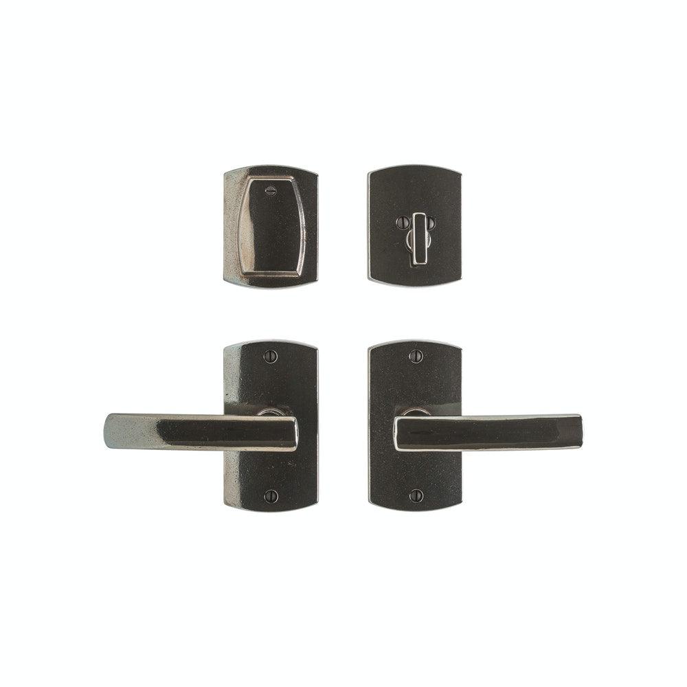 Patio Set - Convex 2 1/2" X 4 1/2" E30503 Patio Dead Bolt/Spring Latch