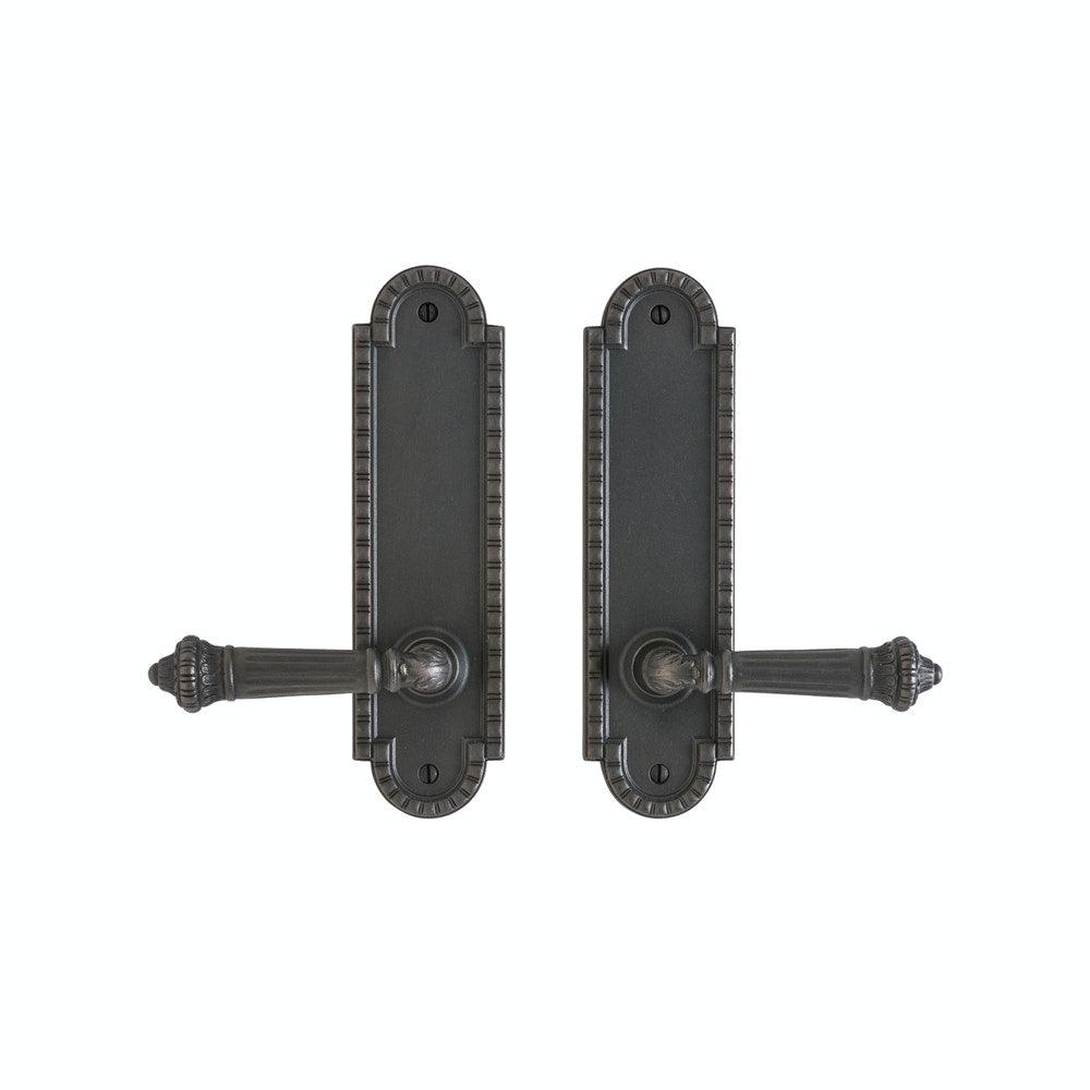 Passage Set - Corbel-Arched 2 1/2" X 9" E30606 Passage Spring Latch