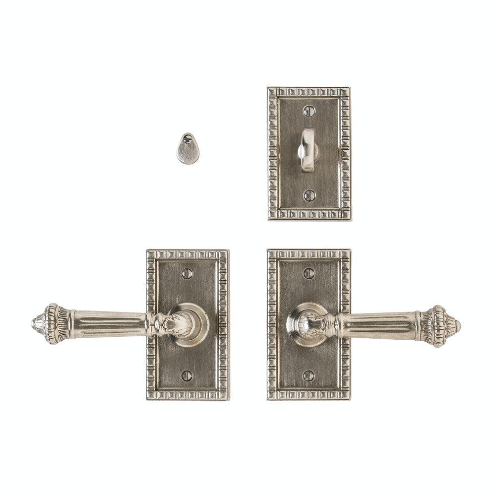 Passage Set - Corbel-Rectangular 2 1/2" X 4 1/2" E30703 Passage Spring Latch