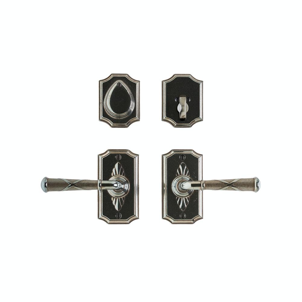 Entry Dead Bolt/Spring Latch - Bordeaux Entry 2 1/2" X 4 1/2" E30804 Dead Bolt / Spring Latch