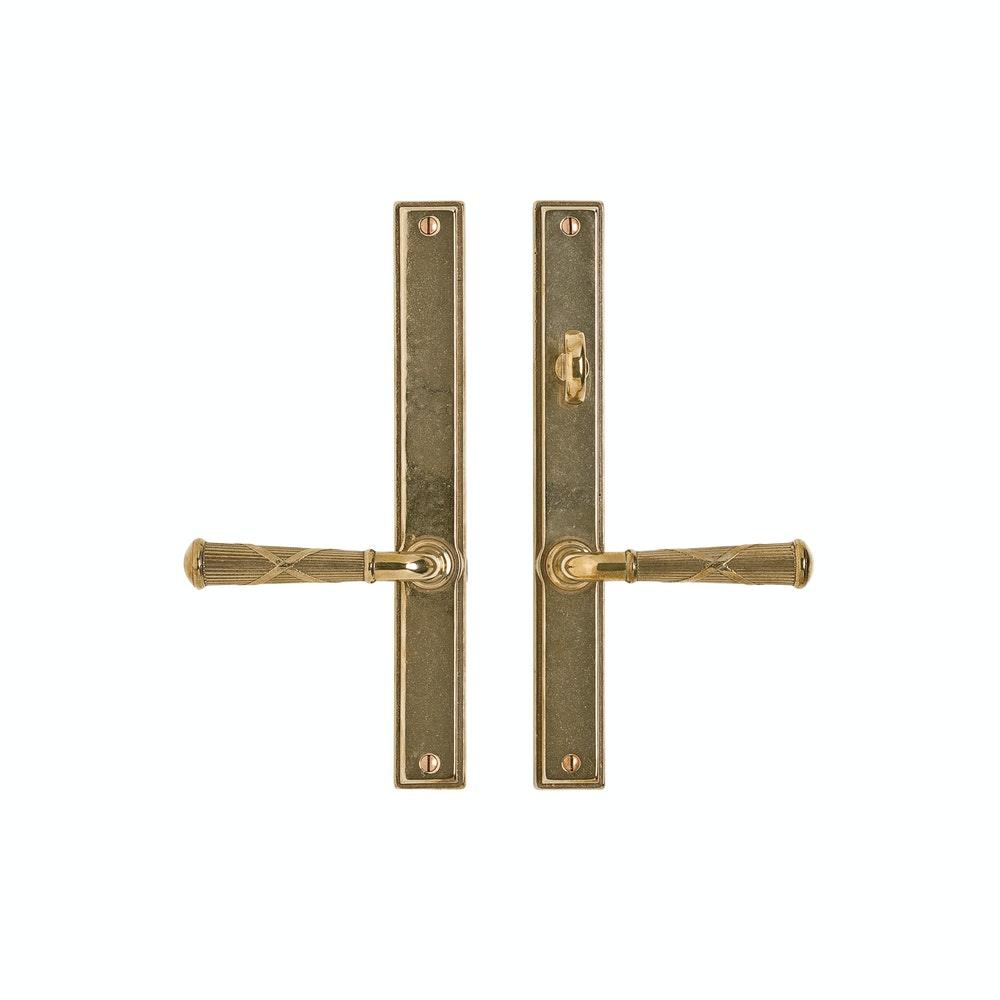 Multipoint Passage - Stepped 1 3/8" X 11" E376 Multi-Point Passage Trim, Lever High