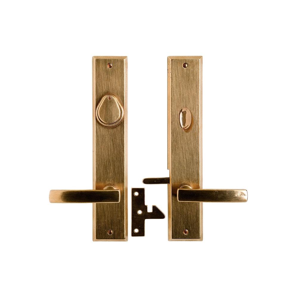 Gate Sets - Rectangular Gate Deadbolt Latch With E438-E437 - 2 1/2" X 13"
