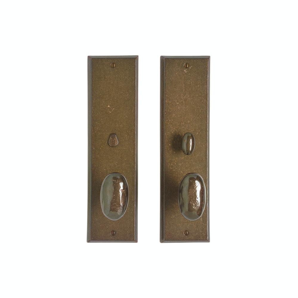 Passage Set - Rectangular 3 1/2" X 13" E460 Passage Spring Latch