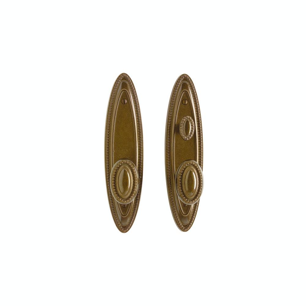 Patio Set - Maddox 2 1/2" X 10" E585 Patio Dead Bolt/Spring Latch