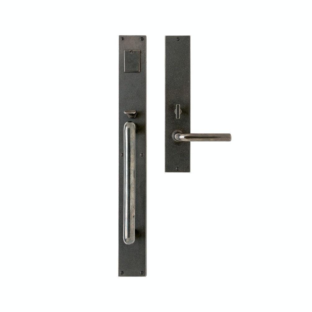 Entry Dead Bolt/Spring Latch - Metro Entry 2 3/4" X 23" G238-G237 Dead Bolt / Spring Latch With 2 3/4" X 23" Interior Escutcheon