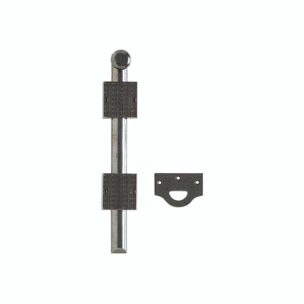 Door Hardware - 30" Surface Bolt MB14 Surface Bolts, 2 5/16" Briggs Mounting Brackets And 1" Bolt