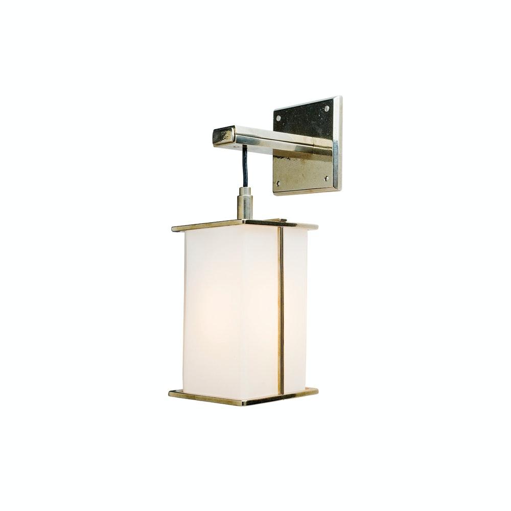 Light Fixtures - WS590 Echo Sconce With G153 - 5 1/2" X 13" Rectangular Designer Escutcheon