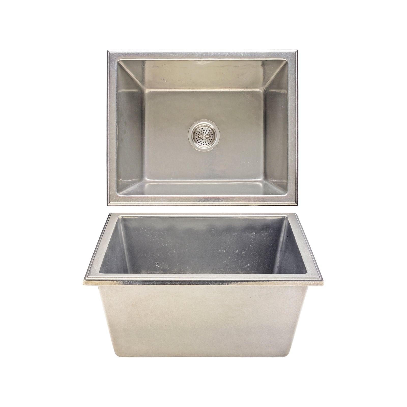 Kitchen And Bath - SK444 - 44 1/8" X 22 1/8" X 9 13/16" Deep Lago Sink