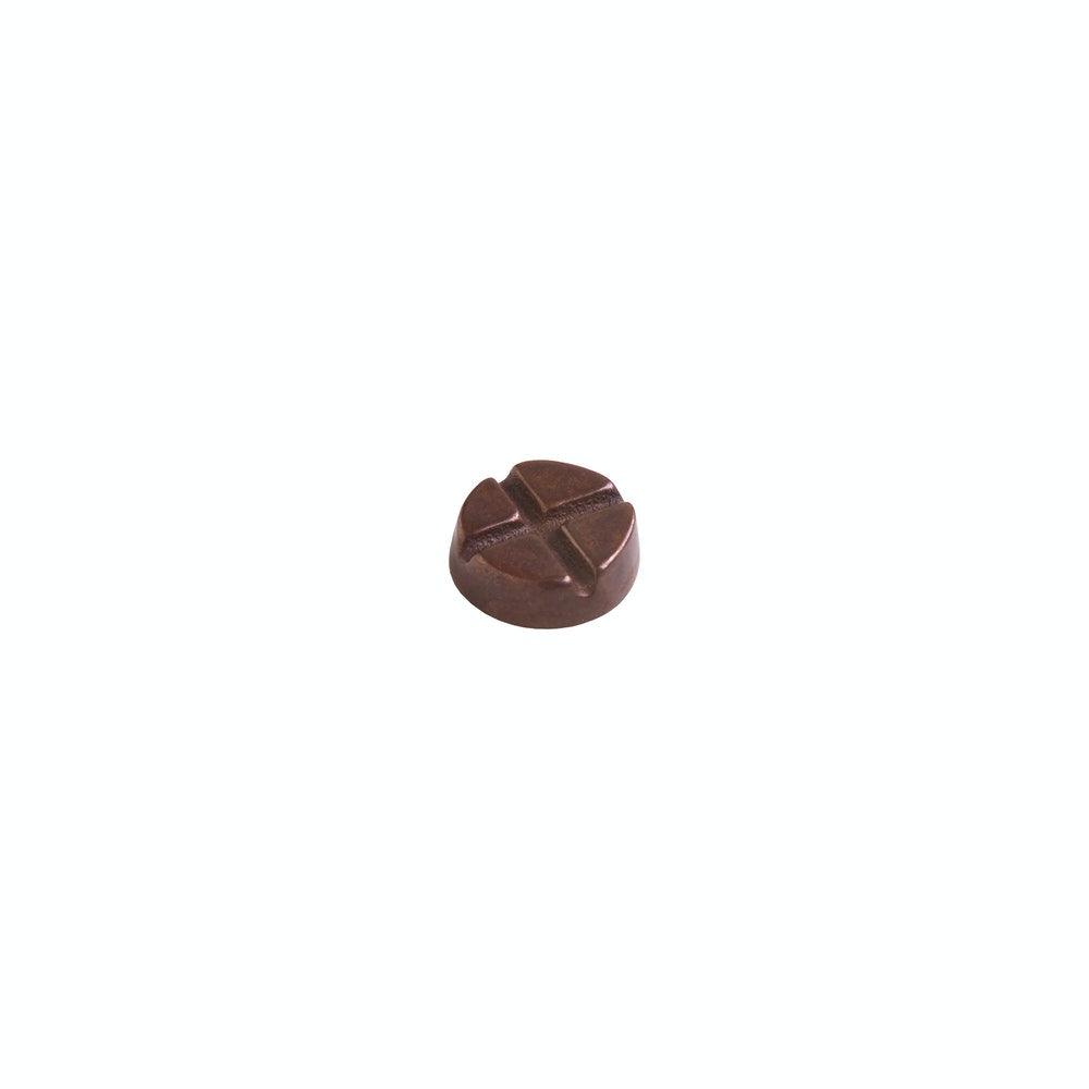 Bronze Tile - TT562 - 7/8" Round Freckle Tile
