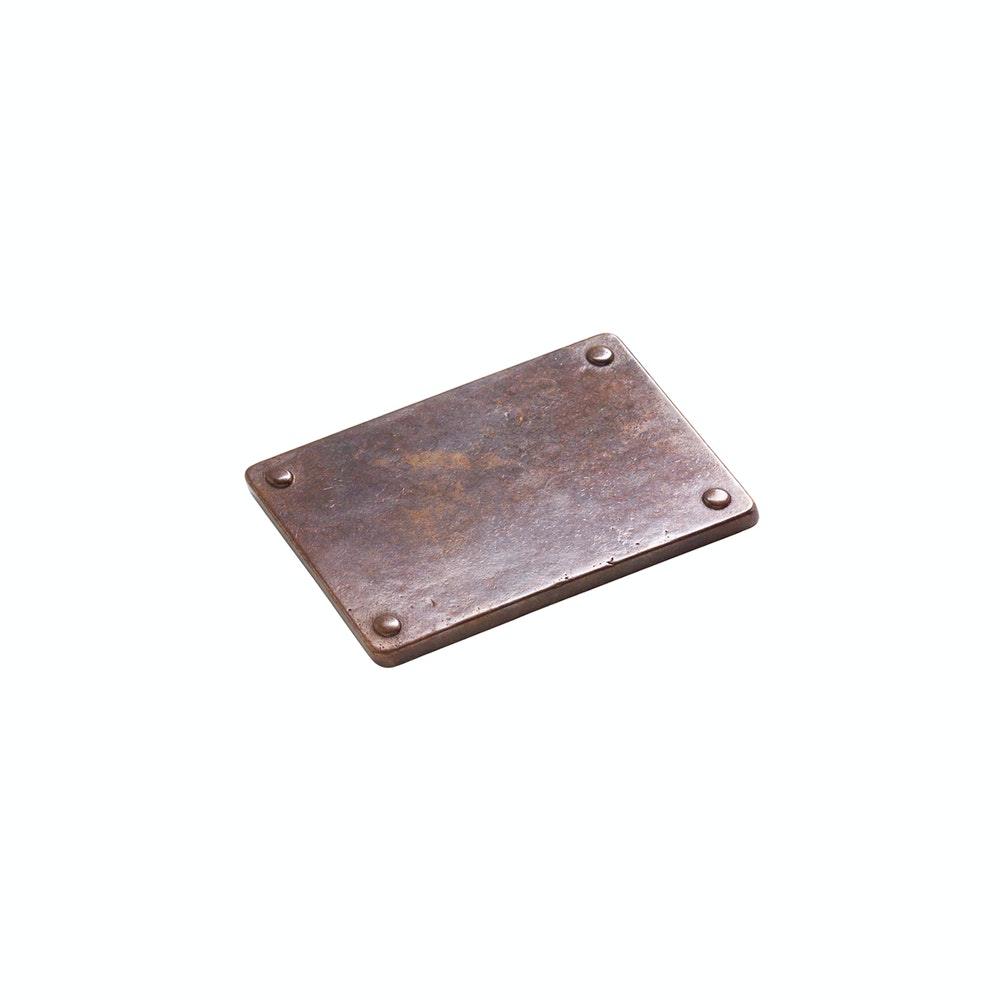 Bronze Tile - TT644 - 4" X 6" Rivets Tile