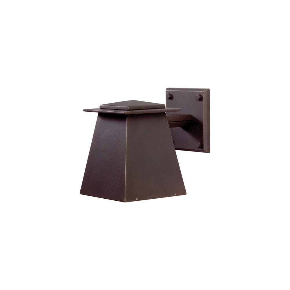 Light Fixtures - WS465 Lantern Sconce With E280 - 5 1/2" Square Metro Escutcheon