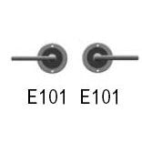 Designer 3 1/2" E101 Patio Dead Bolt/Spring Latch