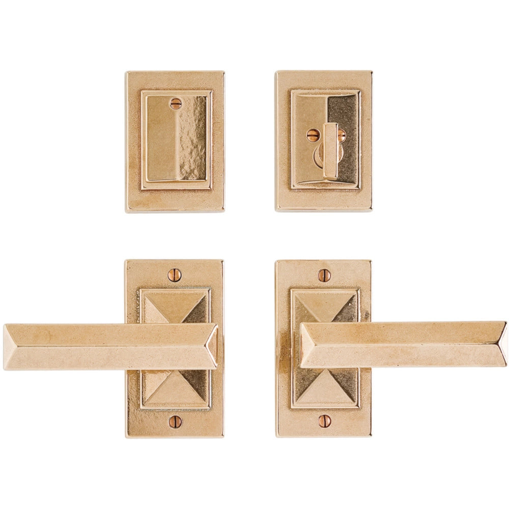 Mack 2 1/2" x 4 1/2" E21005 Patio Dead Bolt/Spring Latch