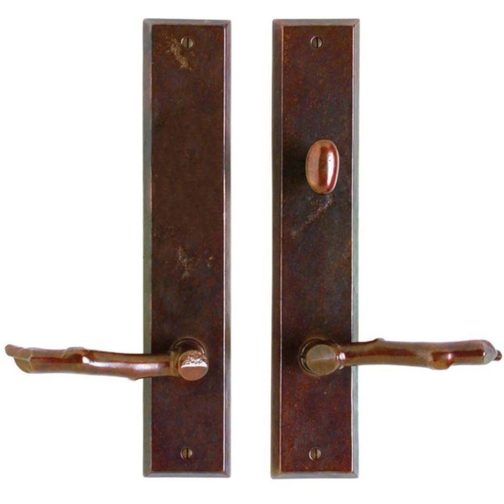 Rectangular 2 1/2" x 13" E436 Patio Dead Bolt/Spring Latch