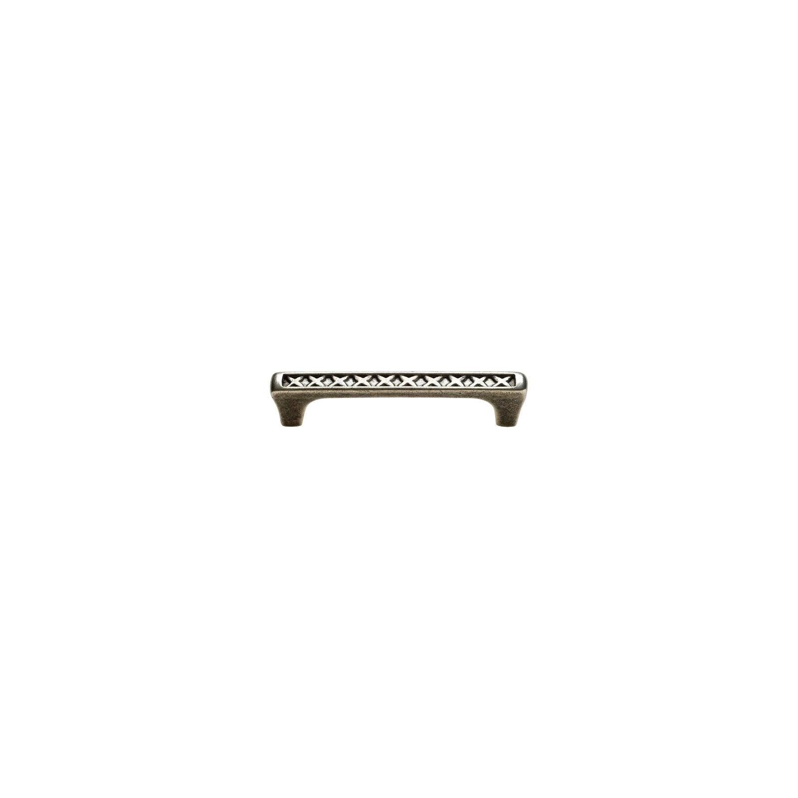 CK10850 - 4" C-to-C Crosshatch Cabinet Pull - {{ show.name }}
