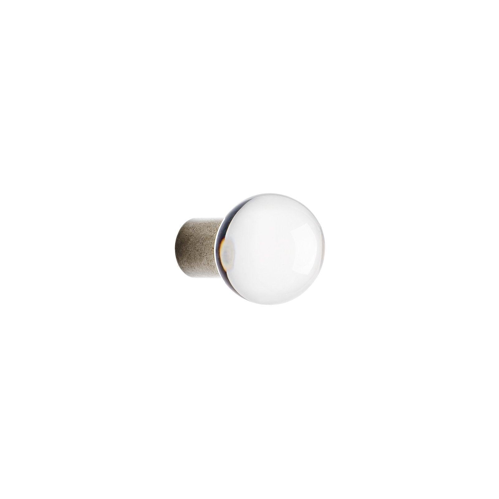 CK155 - 1 3/8" Round Crystal Cabinet Knob - {{ show.name }}