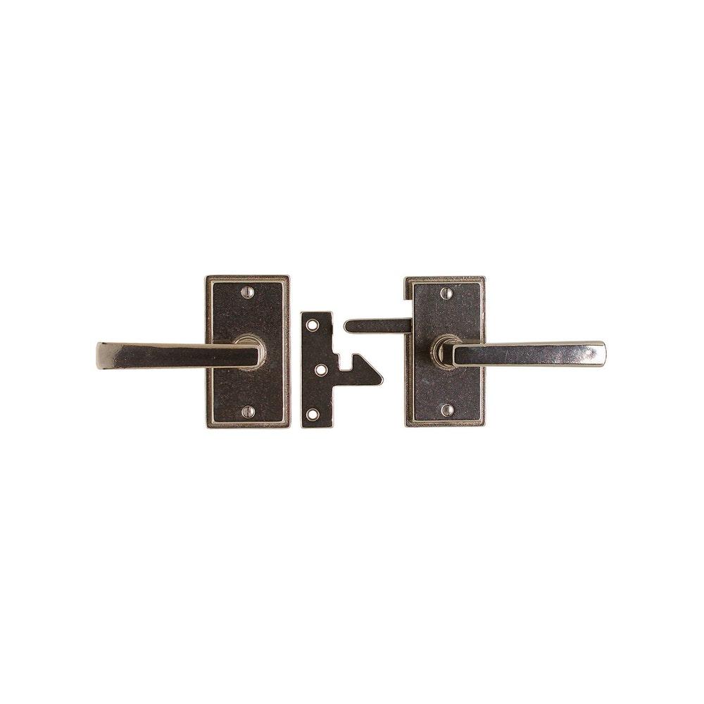 Stepped Gate Latch Passage with E304 - 2 1/2" x 4 1/2" - Discount Rocky Mountain Hardware