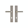 Stepped 1 3/4" x 11" E332 Multi-Point Entry Trim with Profile Cylinder, Lever High - Discount Rocky Mountain Hardware