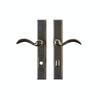 Rectangular 1 3/4" x 11" E445 Multi-Point Entry Trim with American Cylinder, Lever High - Discount Rocky Mountain Hardware