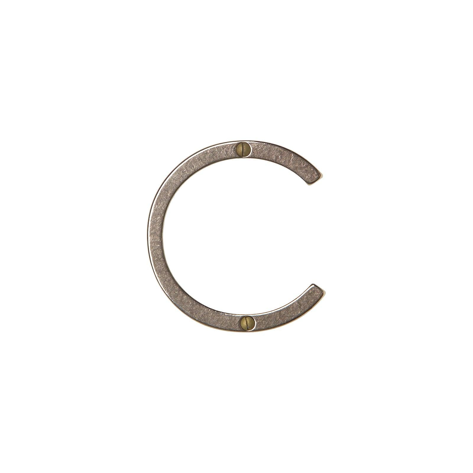 L275C - 2 3/4" House Letter “C" - Discount Rocky Mountain Hardware