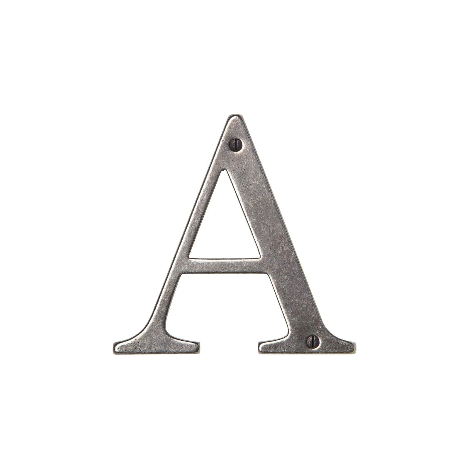 L400X - 4" House Letter “X" - Discount Rocky Mountain Hardware