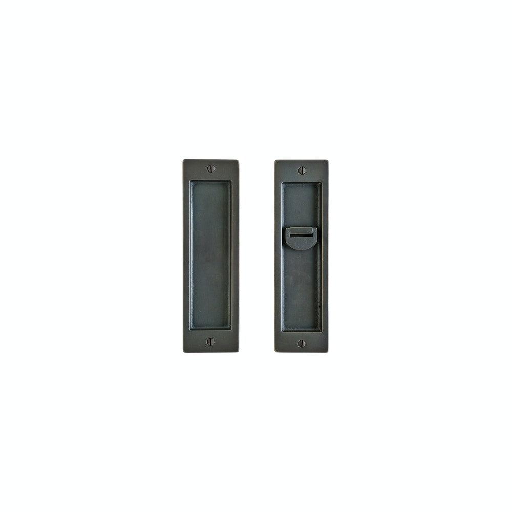 Rectangular  2 1/2" x 8 1/2" FP258  Sliding Door Lock Patio Double - Discount Rocky Mountain Hardware