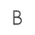 L275B - 2 3/4" House Letter “B"