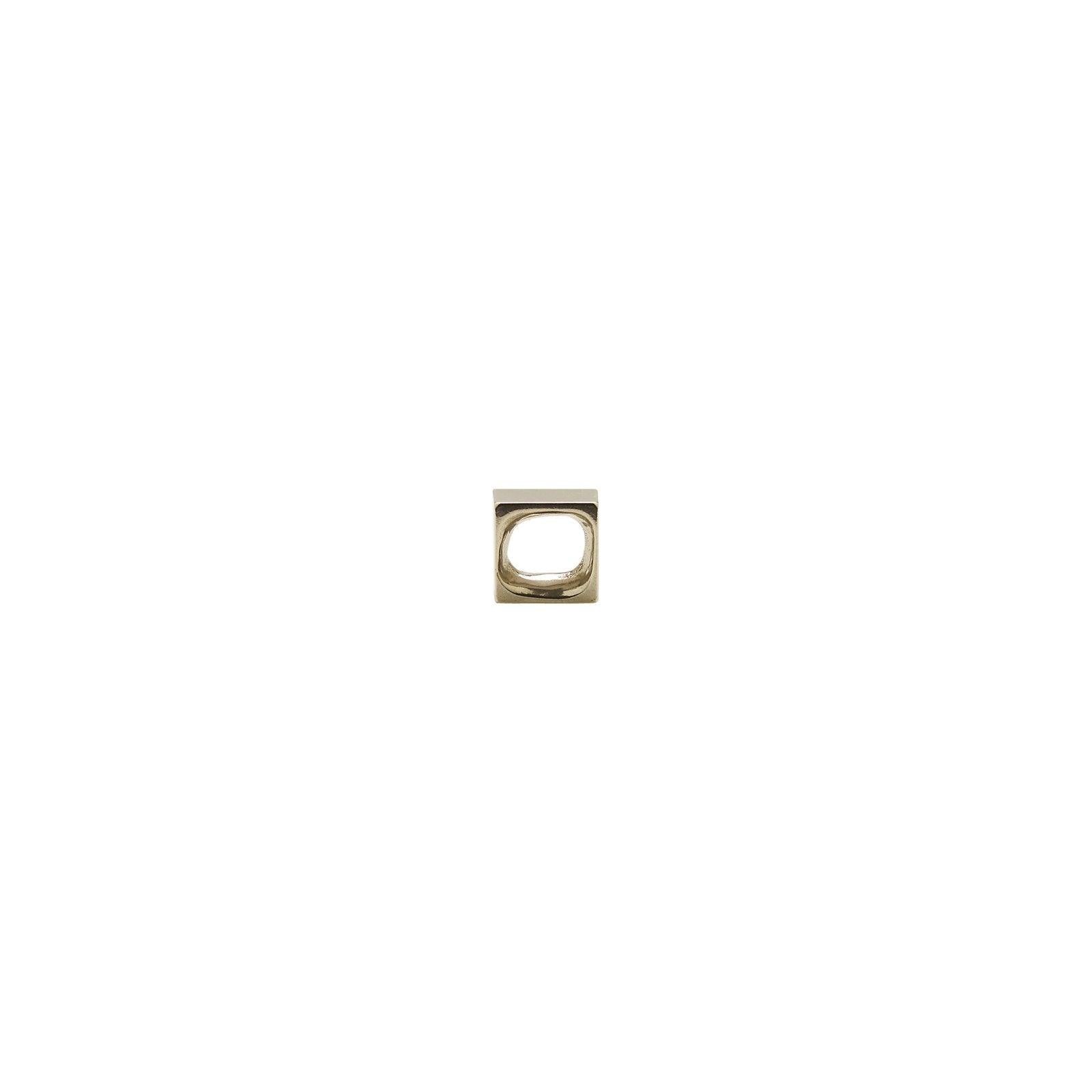 CK266 - 7/8" C-to-C Organic Square Cabinet Pull