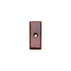 Cabinet Rose - CKR40 - 7/8" X 2 1/8" Rectangular Cabinet Rose