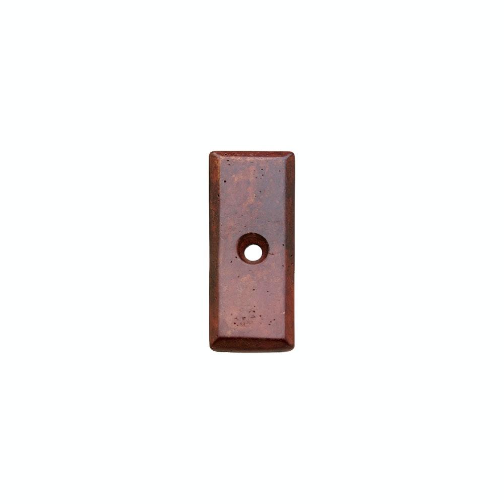 Cabinet Rose - CKR40 - 7/8" X 2 1/8" Rectangular Cabinet Rose