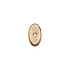 Cabinet Rose - CKR50 - 1" X 1 3/4" Oval Cabinet Rose