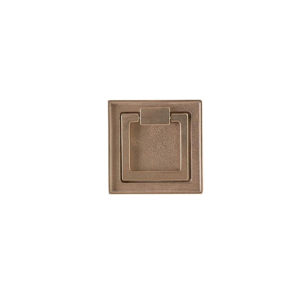 Ring Cabinet Pull - RP404 - 4" X 4" Square Ring Cabinet Pull