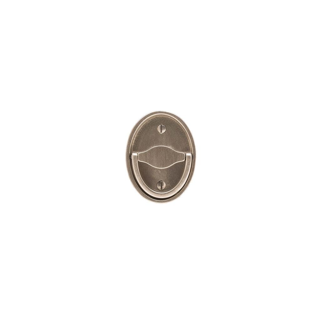 Ring Cabinet Pull - RP410 - 3 3/8" Oval Ring Cabinet Pull