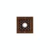 Door Hardware - DBB Door Bell Button E103 Square Designer Escutcheon 3" X 3"