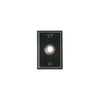 Door Hardware - DBB Door Bell Button E304 Stepped Escutcheon, 2 1/2" X 4 1/2"