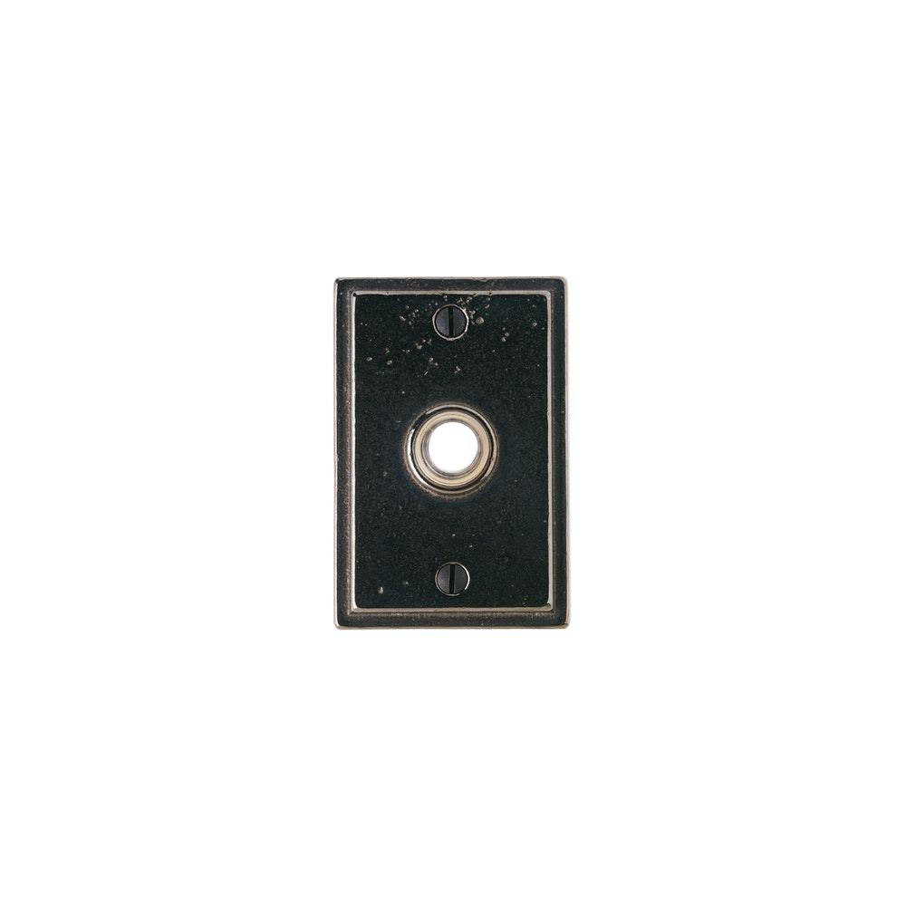 Door Hardware - DBB Door Bell Button E300 Stepped Escutcheon, 2 1/2" X 3 3/4"