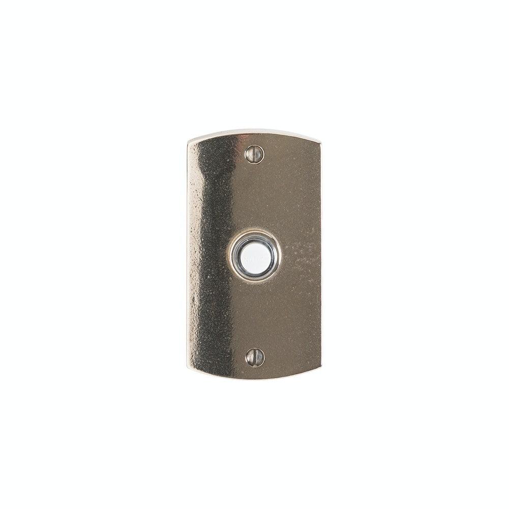 Door Hardware - DBB Door Bell Button E30503 Convex Escutcheon 2 1/2" X 4 1/2"