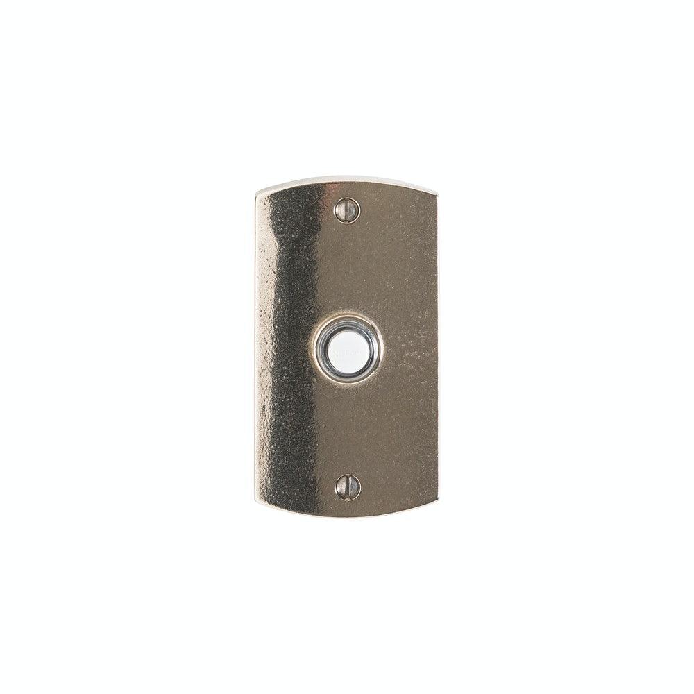 Door Hardware - DBB Door Bell Button EW30500 Convex Escutcheon 1 1/2" X 3 3/4"
