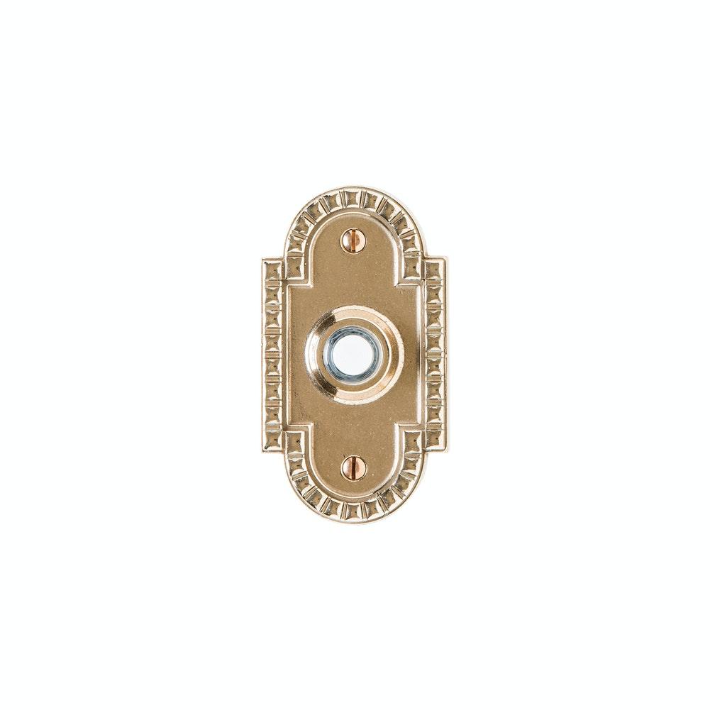 Door Hardware - DBB Door Bell Button E30603 Corbel Arched Esc. 2 1/2" X 4 1/2"