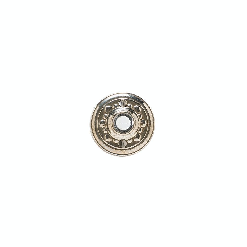 Door Hardware - DBB Door Bell Button E30802  2 1/2" Round Bordeaux Escutcheon