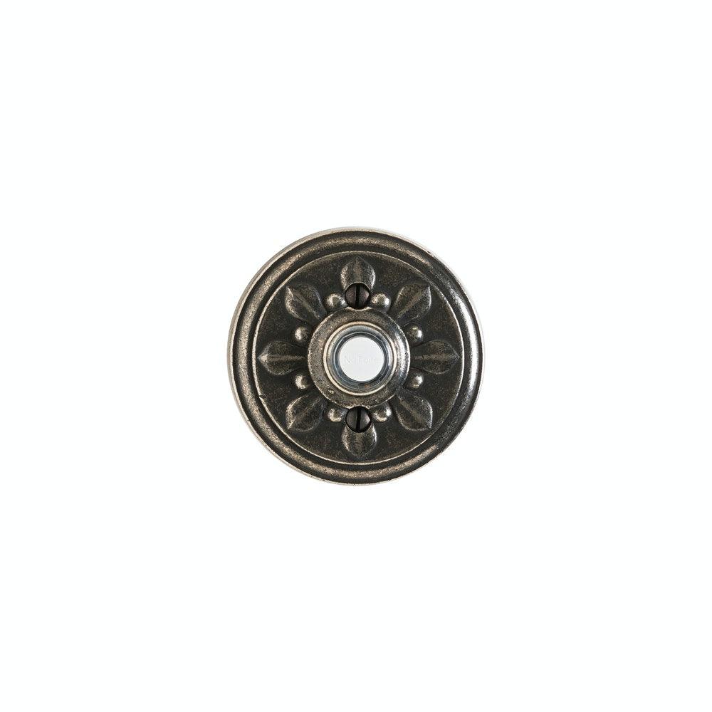Door Hardware - DBB Door Bell Button E30803  3 1/4" Round Bordeaux Escutcheon