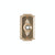Door Hardware - DBB Door Bell Button E30806  2 1/2" X 5 1/2"  Oval Bordeaux Escutcheon